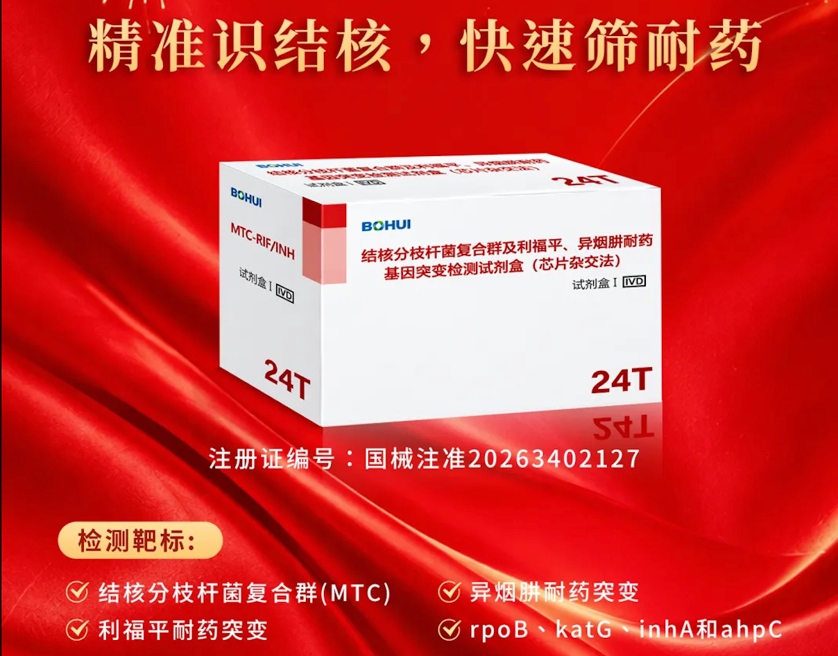 精准识结核，快速筛耐药｜结核分枝杆菌复合群及多重耐药突变检测产品重磅上市！